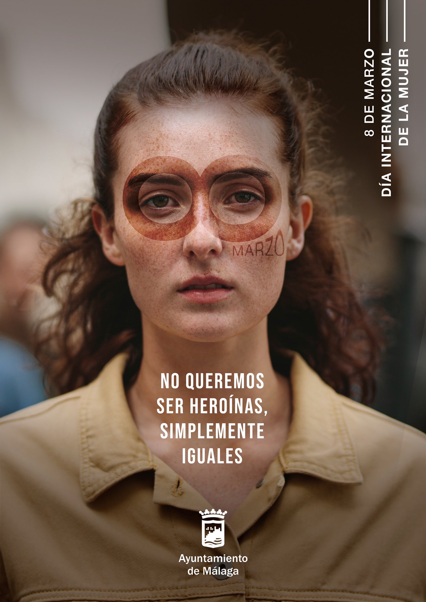 El Ayuntamiento de Málaga celebra el día internacional de la mujer con el lema: ‘NO QUEREMOS SER HEROINAS, SIMPLEMENTE IGUALES’