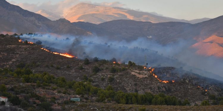 Incendio de Gualchos
