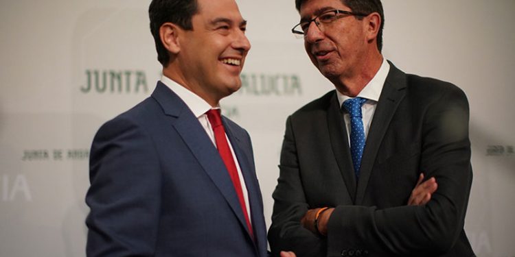 juanma moreno juan marin junta andalucia