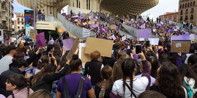 Manifestación del 8M en Sevilla