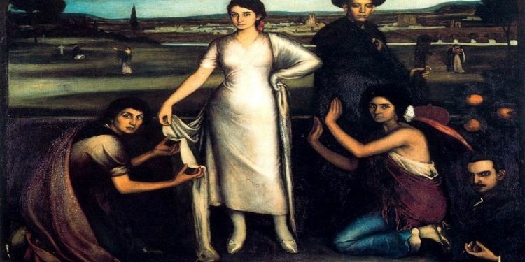 cuadro julio romero de torres