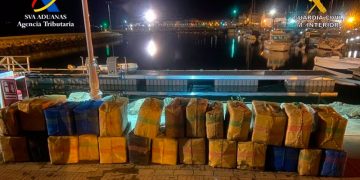 Intervenidas cuatro toneladas de hachís en una operación contra el narcotráfico en Huelva