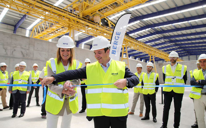La nueva terminal de graneles mecanizada de Bergé, un paso más en la senda de crecimiento de la actividad del Puerto de Huelva