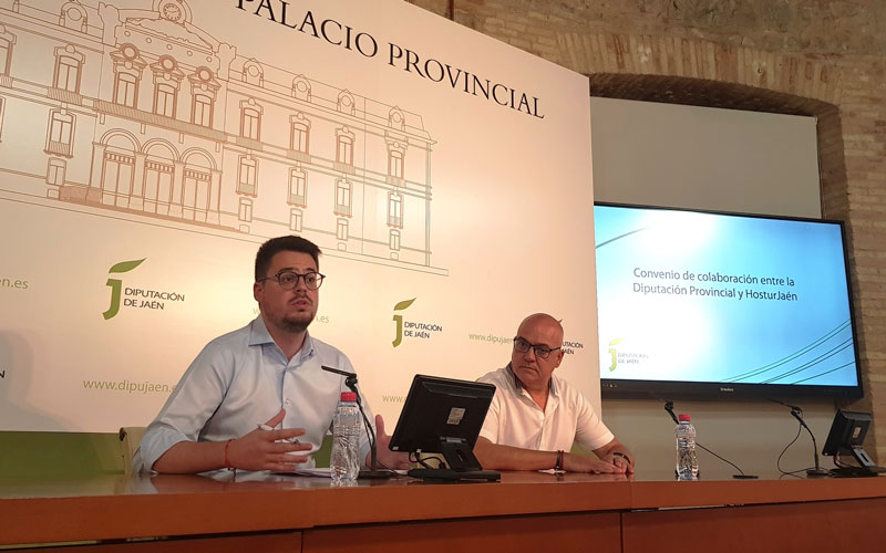 Diputación y HosturJaén colaboran para potenciar Jaén como destino gastronómico
