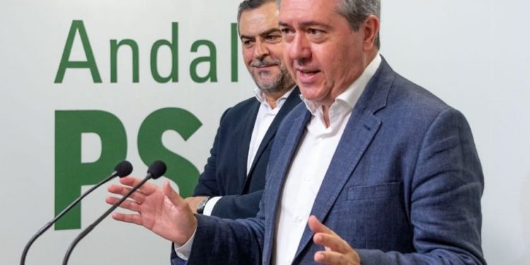 Espadas defiende la acción del PSOE en la SE-40 frente a la paralización de Rajoy y la inacción de Juanma Moreno