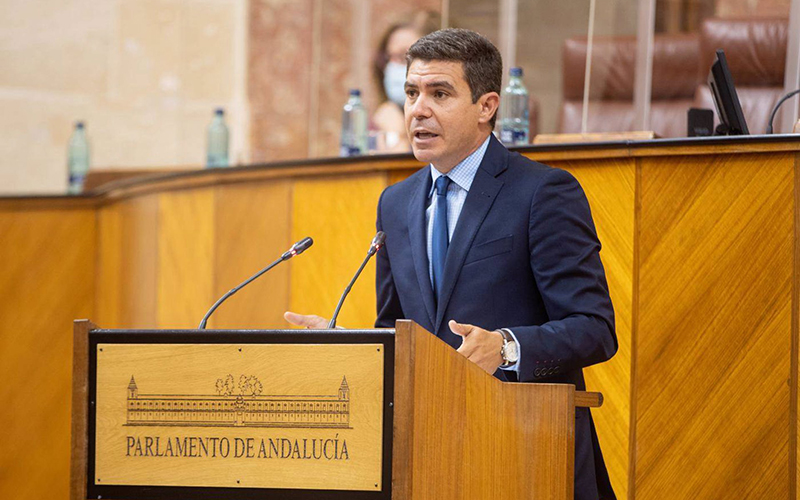 Moreno Bonilla enchufa en la Junta a un rival interno de Marín en Ciudadanos