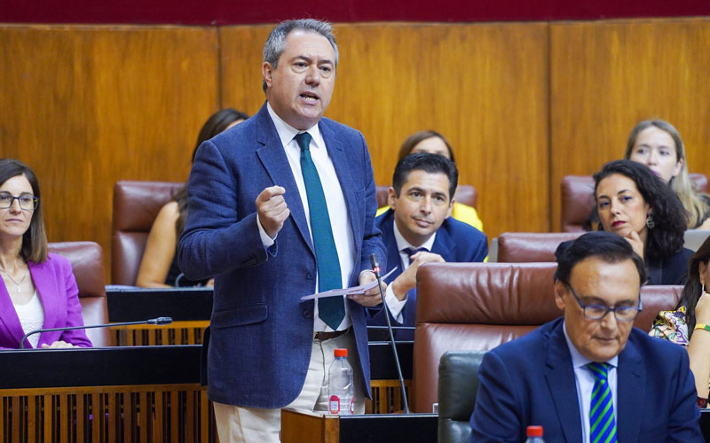 Espadas exige a Moreno Bonilla que deje de actuar como un “hooligan” contra el Gobierno de España