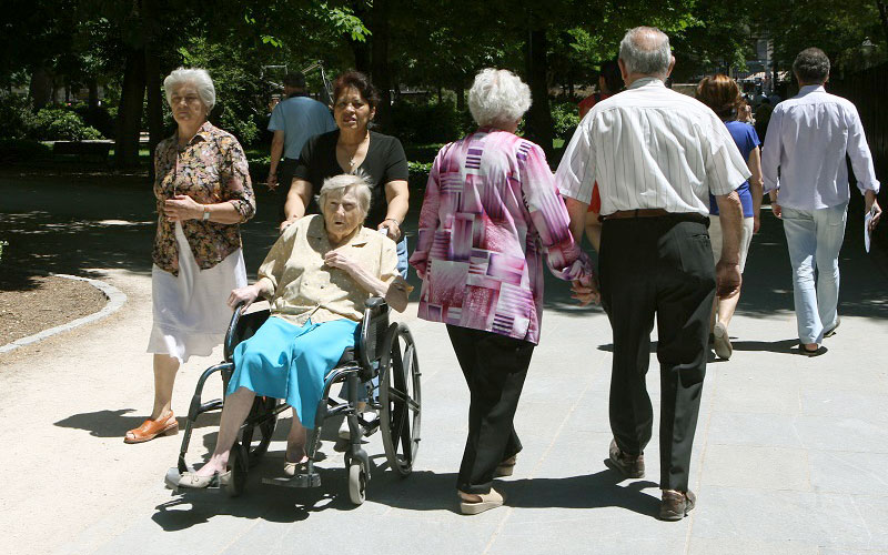 La pensión media en Andalucía alcanza en julio los 1.067,95€ al mes