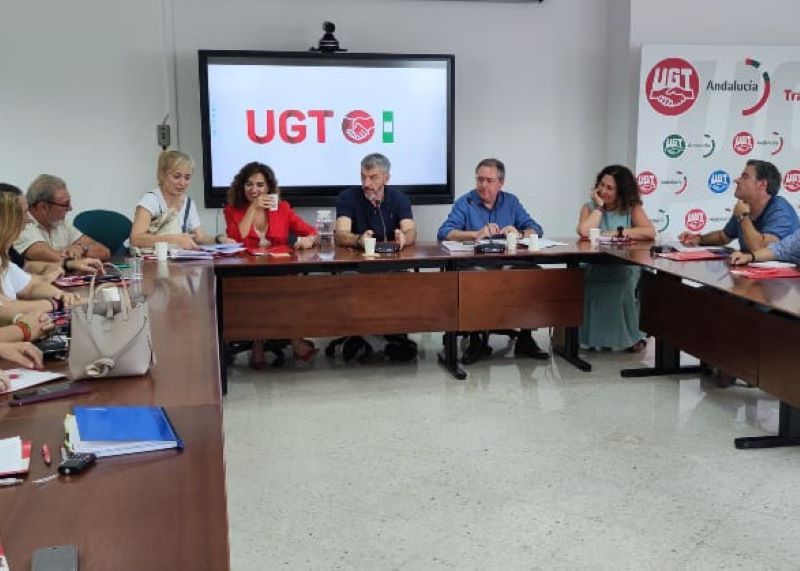 El sindicato UGT-A llama a los trabajadores a llenar las urnas de voto progresista
