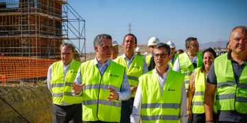 Las obras del AVE Almería, por encima del 50% de ejecución