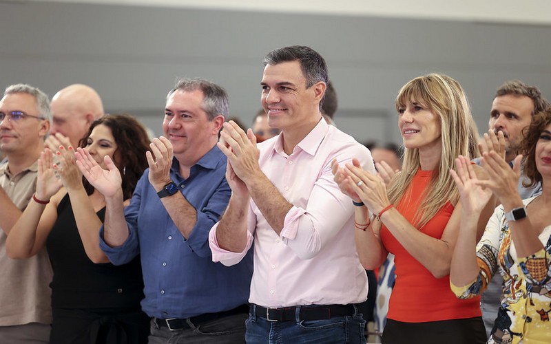 Pedro Sánchez Juan Espadas PSOE Málaga Andalucía