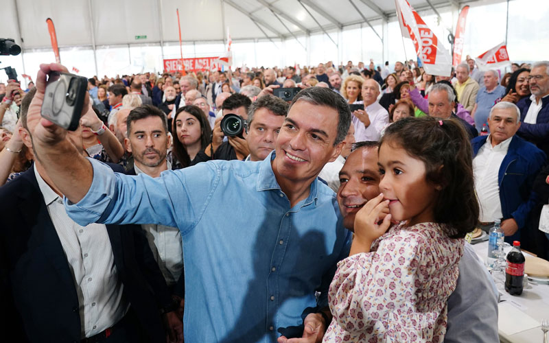 Pedro Sánchez fija este sábado en La Rinconada su primer acto público tras el debate de investidura