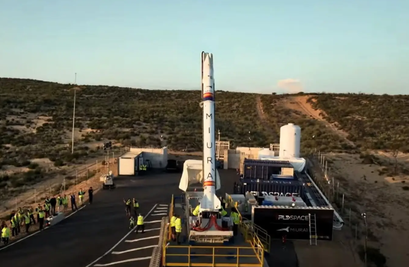 El cohete ‘Miura 1’ despegará esta madrugada desde Huelva
