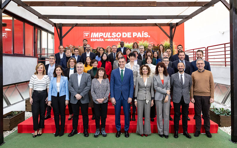 Siete andaluces socialistas en la Ejecutiva Federal del PSOE