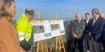 Inicio Obras Camino Valtodano Andújar Jaén