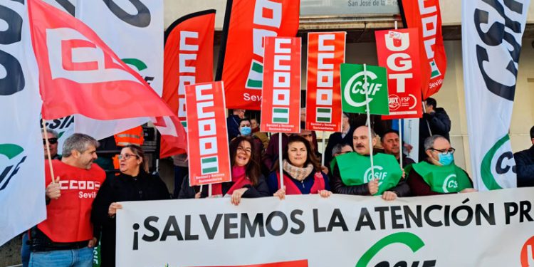 Sindicatos vuelven a la calle ante «un incumplimiento sin precedentes» de la Junta