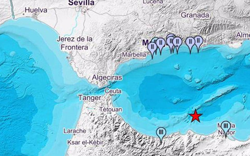 Terremoto en la costa malagueña y granadina de magnitud 4,2