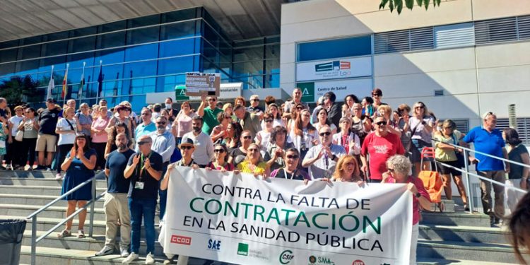 Protestas por la falta de personal en el sistema sanitario andaluz: «Es una tropelía»