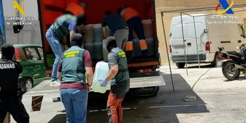 Desmantelada en Almería la mayor plataforma de abastecimiento de combustible para el tráfico ilícito del Mediterráneo