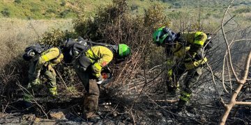 Infoca confirma que el incendio en Algeciras ha quedado estabilizado