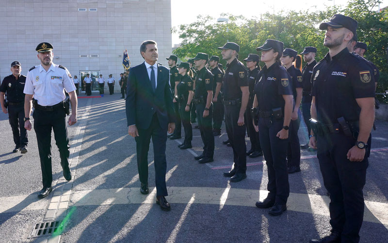 Las comisarías de Andalucía reciben a 695 policías nacionales en prácticas