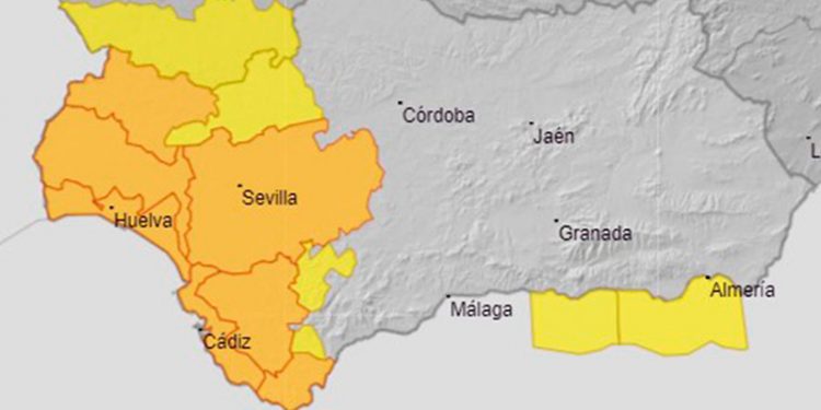 Las provincias de Málaga, Granada, Sevilla, Cádiz y Huelva amanecen con la suspensión de clases