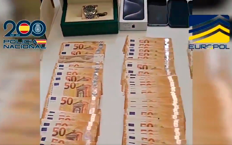 Intervenidos en Marbella 17 millones de dólares en criptomonedas procedentes de estafas