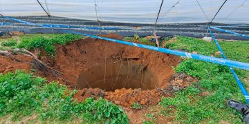 Cierre de dos pozos ilegales en Lucena del Puerto por parte de la CHG