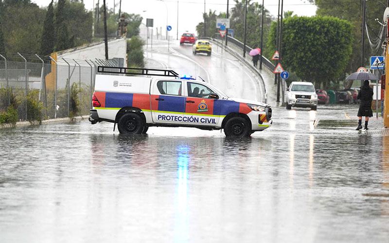 Andalucía acumula cerca de 1.800 emergencias por la DANA