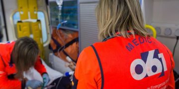 El 112 atiende a cuatro personas tras un incendio en Jaén