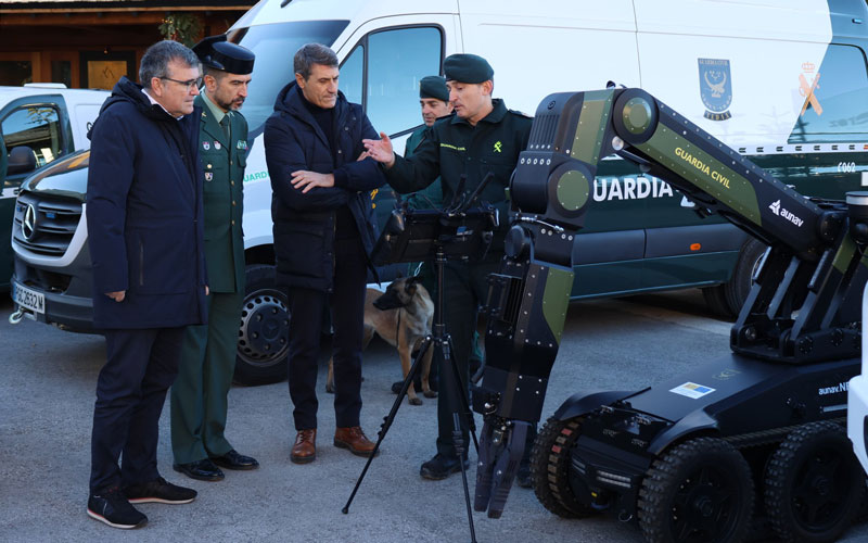 Más de 300 efectivos de la Guardia Civil trabajarán en el dispositivo especial de Sierra Nevada