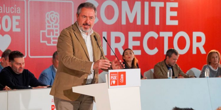 Espadas pide un proyecto socialista «más fuerte aún» para hacer frente a Moreno Bonila