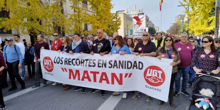 Nueva acción sindical para «intentar revertir la dramática situación» de la sanidad en Andalucía