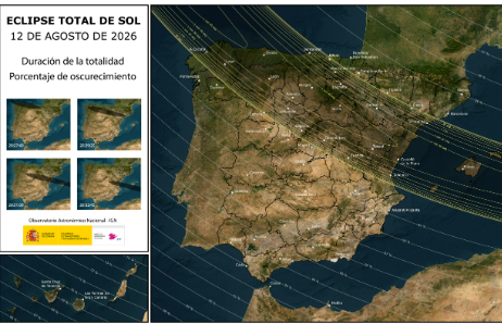 12 de agosto de 2026: Eclipse solar desde Jaén