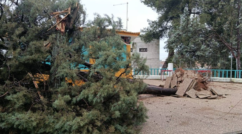 El municipio de Espeluy, Jaén, cierra todos los parques