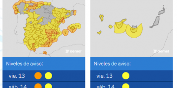 Andalucía afronta un fin de semana de contrastes meteorológicos: lluvias intensas y mejora después de la borrasca