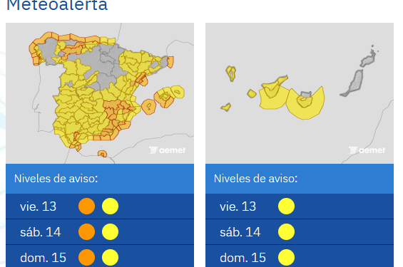 Andalucía afronta un fin de semana de contrastes meteorológicos: lluvias intensas y mejora después de la borrasca