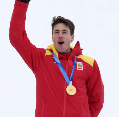 Oriol Cardona, primer oro para España en unos Juegos Olímpicos de invierno desde 1972