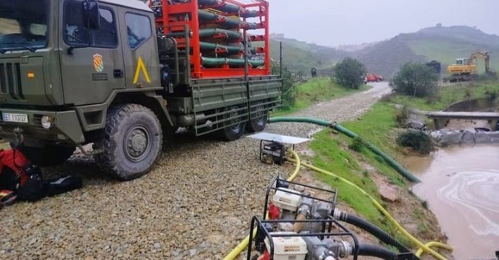 La borrasca Leonardo en Sevilla: Mina de Aznalcóllar y estado de los embalses