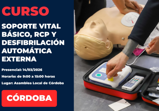 Córdoba acoge un curso de soporte vital básico para aprender a actuar ante una parada cardíaca