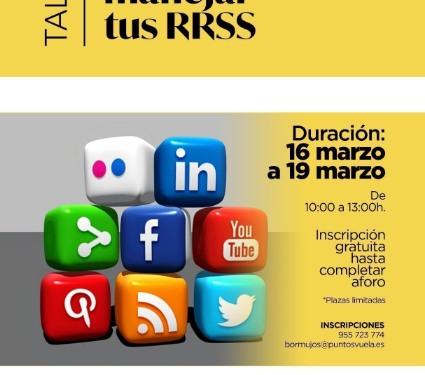 Bormujos impulsa un taller gratuito para aprender a gestionar redes sociales. Conoce aquí las fechas