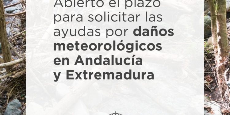 El Gobierno abre el plazo de ayudas para afectados por temporales en Andalucía y Extremadura