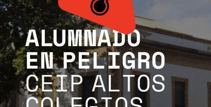 El AMPA denuncia el grave deterioro del CEIP Altos Colegios Macarena y convoca una manifestación